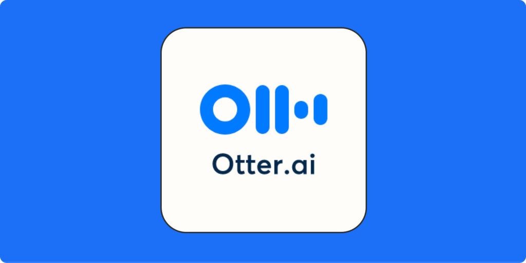 Otter.ai logo - AI-powered transcription assistant